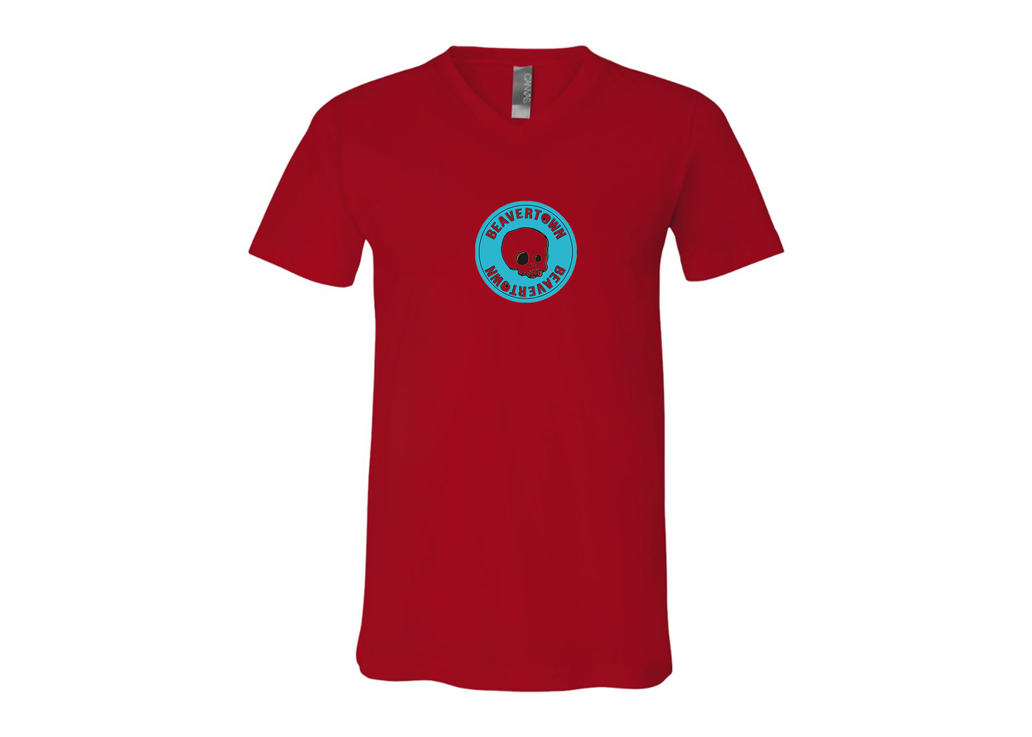 Beavertown Brewery BELLA  CANVAS - Jersey V-Neck T-Shirt