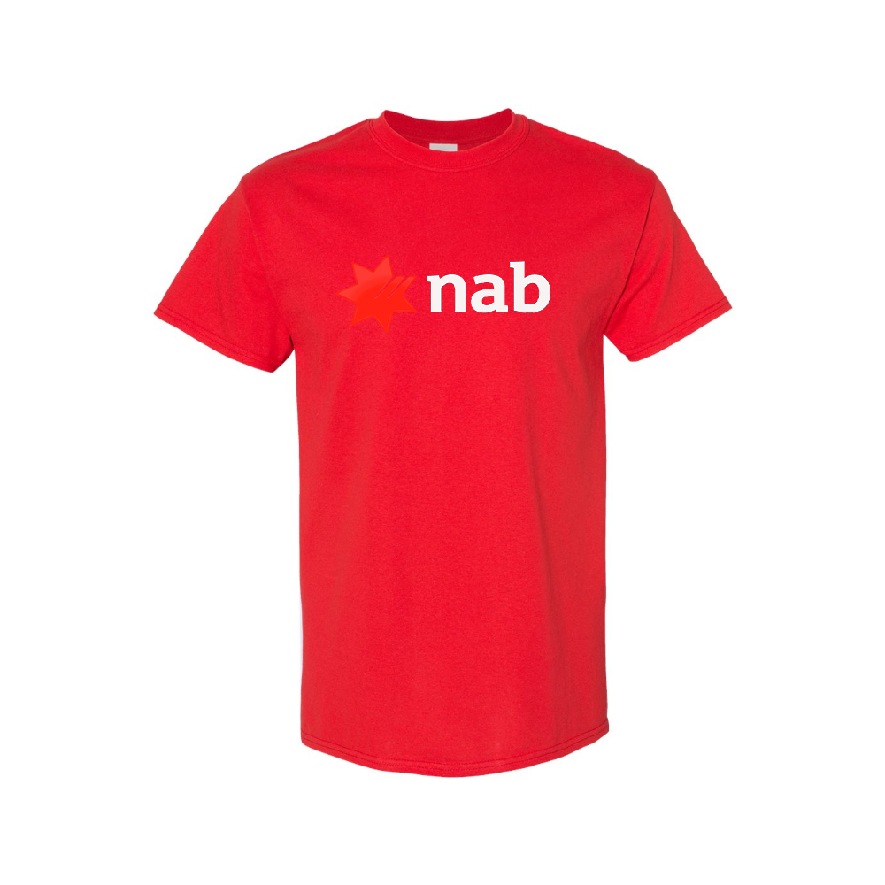 Men's NAB (National Australia Bank) Logo Cotton T-Shirt