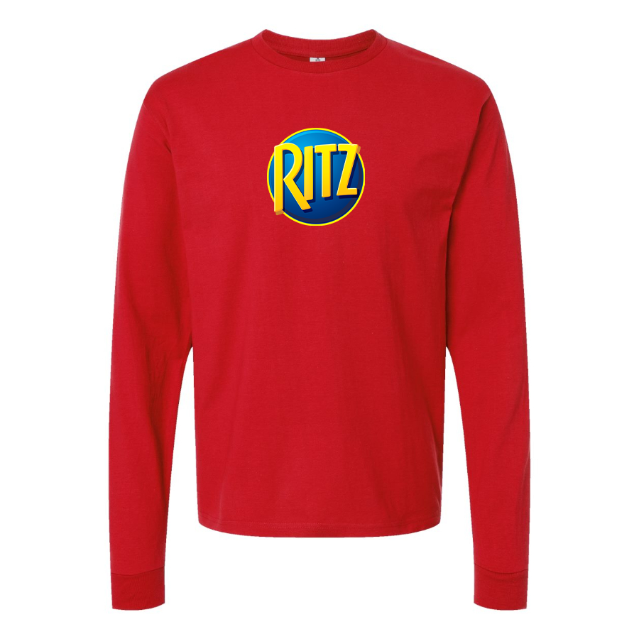 Youth Ritz Crackers Logo Cotton Long Sleeve T-Shirt