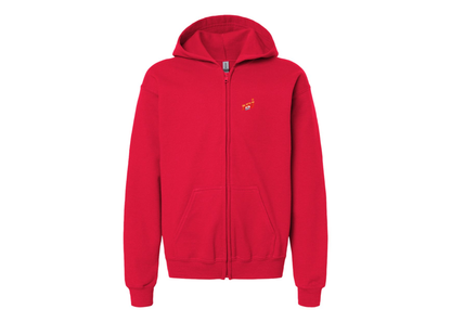 Gildan Heavy Blend Youth NRJ 12 Logo Full Zip Hooded Sweatshirt