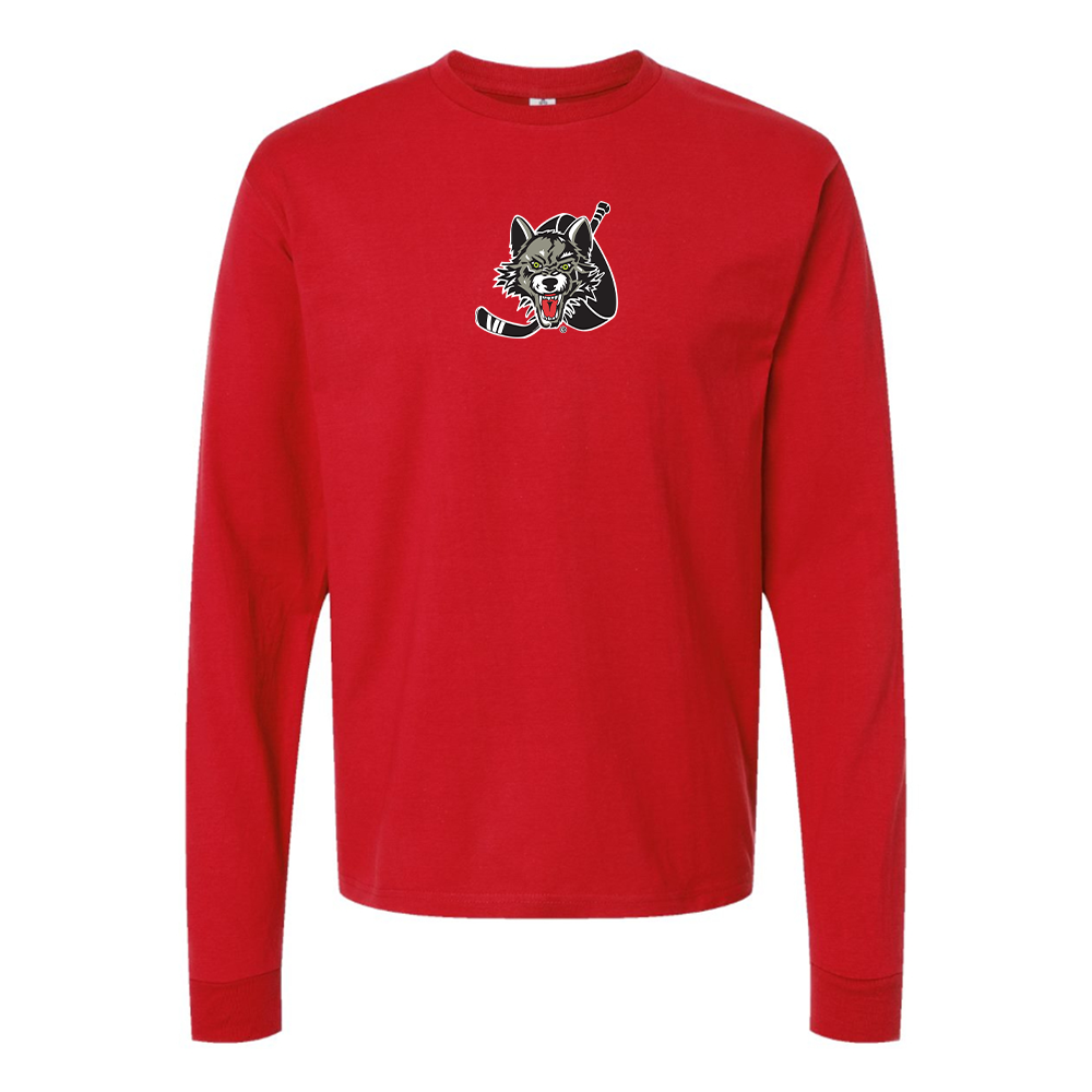 Men's Chicago Wolves Logo Long Sleeve T-Shirt