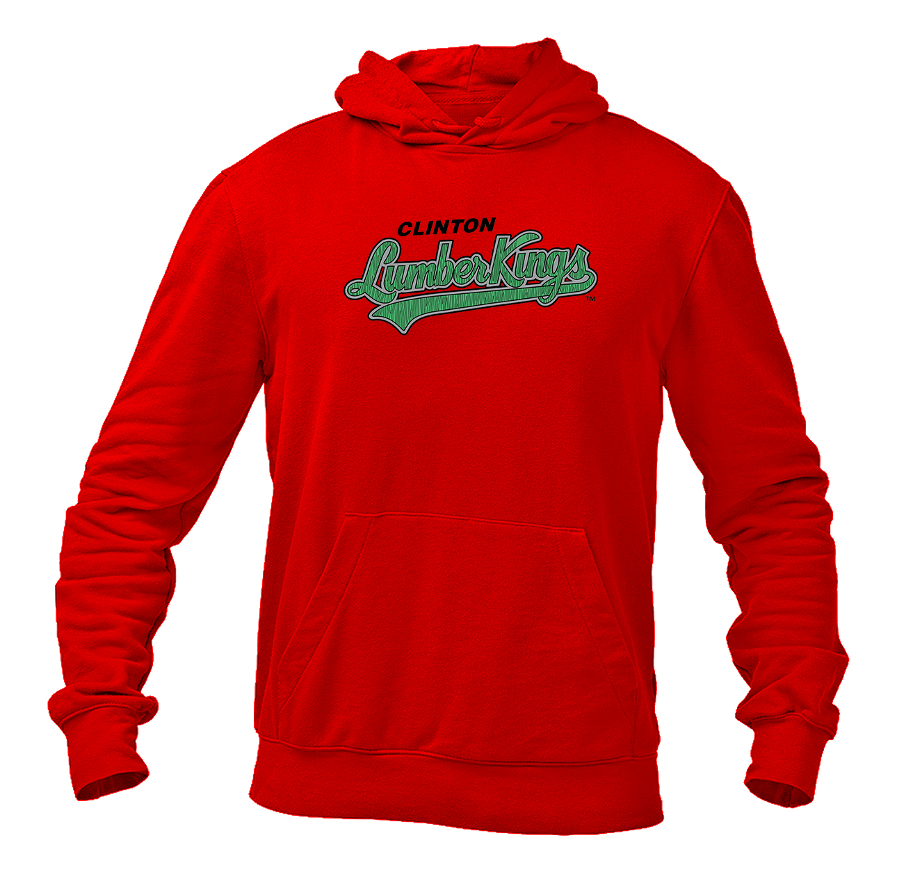 Men's Clinton LumberKings  Logo Pullover Hoodie