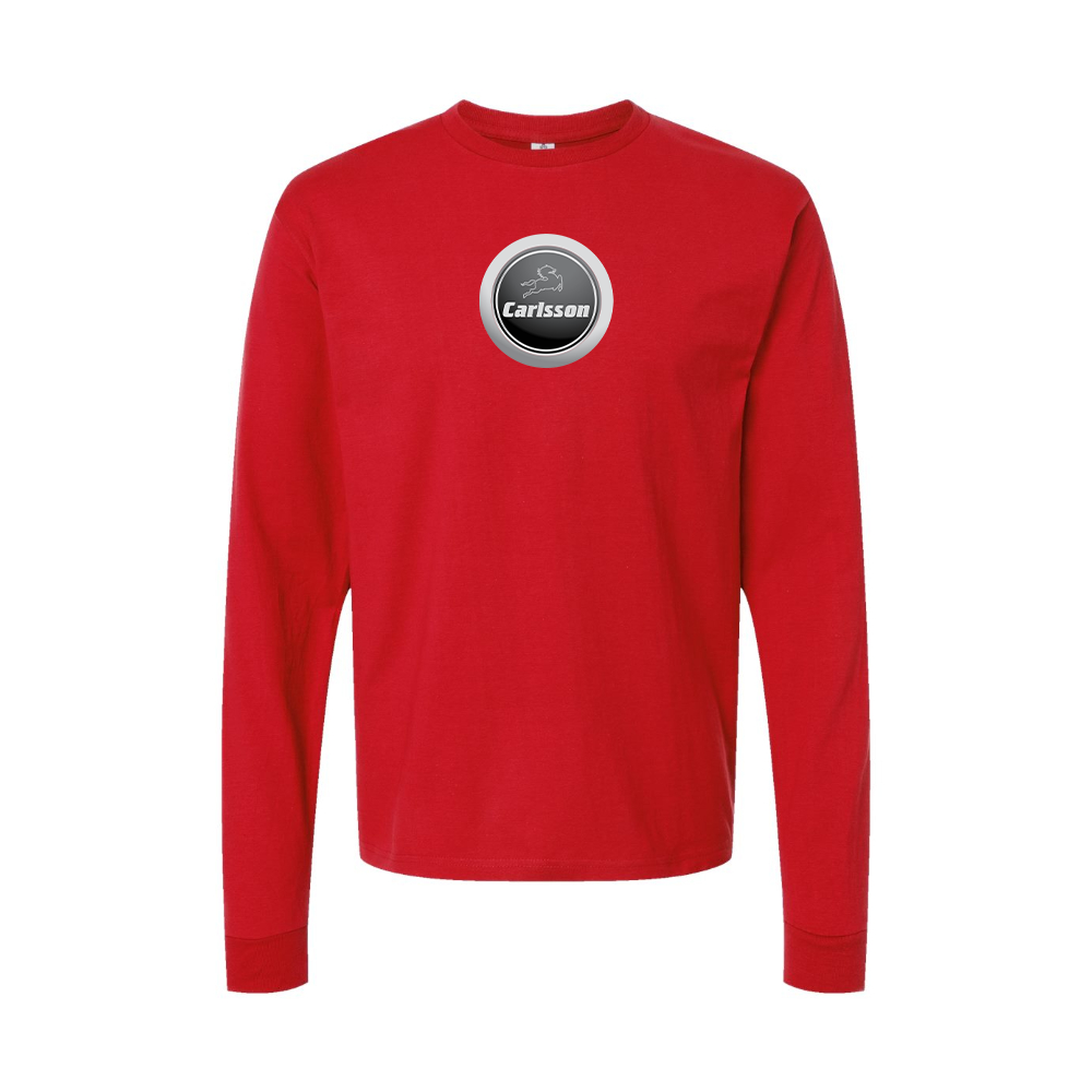 Youth Carlsson Logo Cotton Long Sleeve T-Shirt
