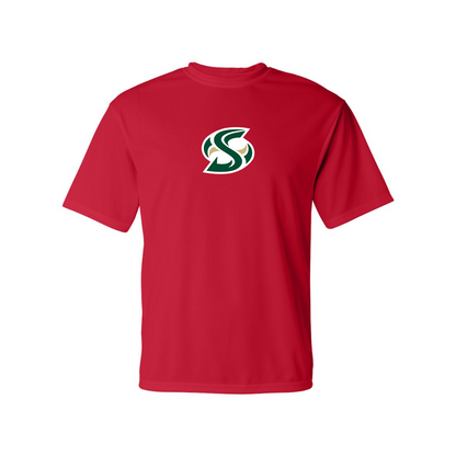 Men's Sacramento State Hornets Logo  Polyester T-Shirt