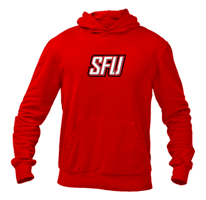 Men's Saint Francis Red Flash Logo Softstyle Midweight Hooded Sweatshirt