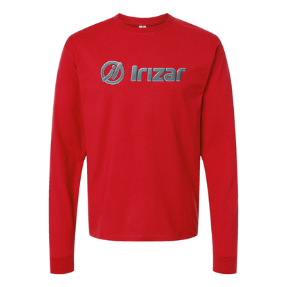 Men's  Irizar Logo Cotton Long Sleeve T-Shirt