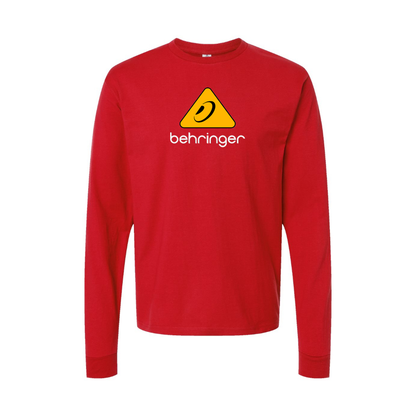 Men's Behringer Logo Long Sleeve T-Shirt