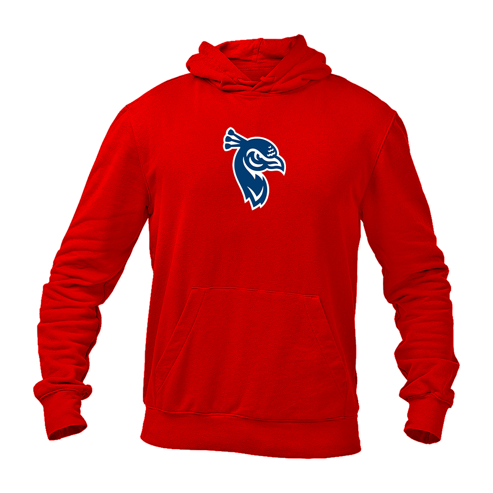 Men's Saint Peters Peacocks Logo Gildan  Heavy Blend Hooded Sweatshirt