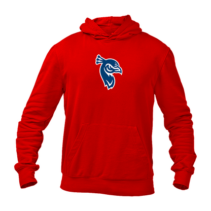 Men's Saint Peters Peacocks Logo Gildan  Heavy Blend Hooded Sweatshirt