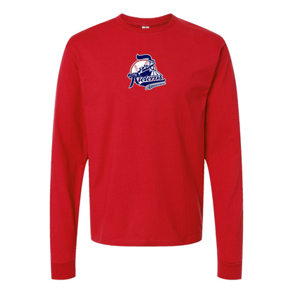 Youth Aguascalientes Rieleros Logo Cotton Long Sleeve T-Shirt