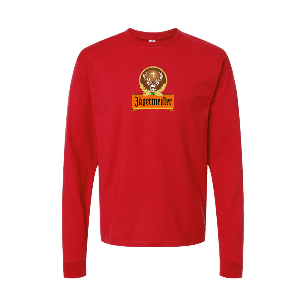 Men's Jagermeister Logo Long Sleeve T-Shirt