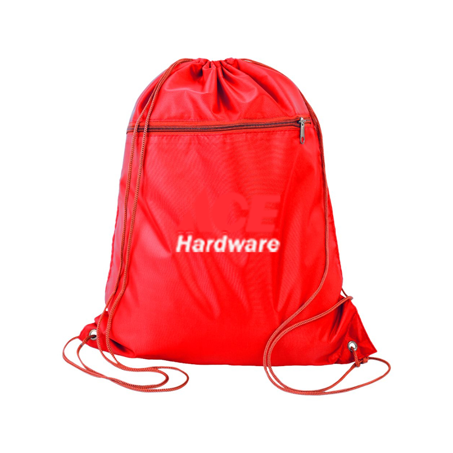 ACE Hardware Logo Q-Tees - Polyester Cinchpack