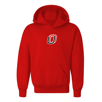 Youth Nebraska Omaha Mavericks Logo Pullover Hoodie