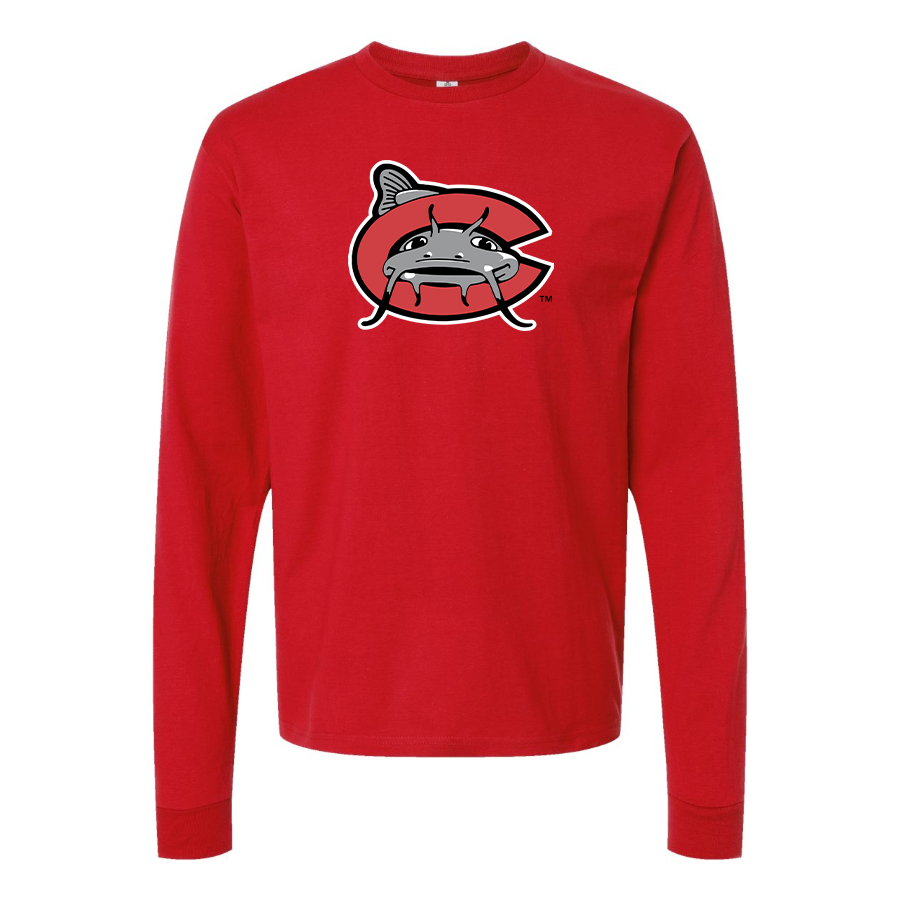 Youth Carolina Mudcats Logo Long sleeves