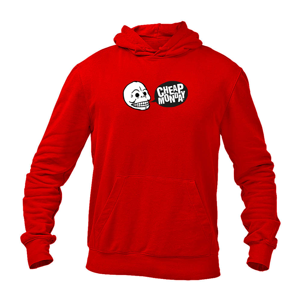 Men's Cheap Monday Logo Pullover Hoodie