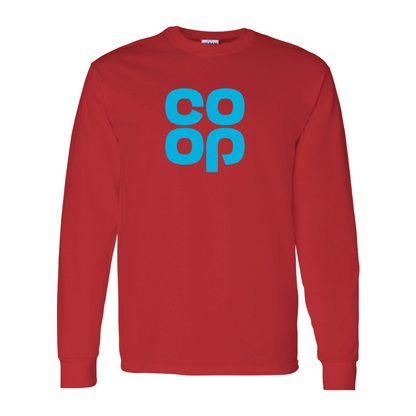 Men's CoOp Gildan Heavy Cotton Long Sleeve T-Shirt