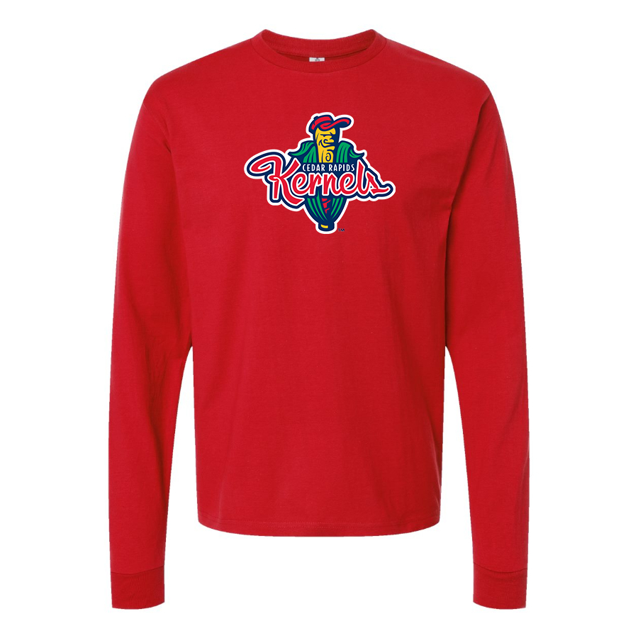 Youth Cedar Rapids Kernels Logo Long sleeves