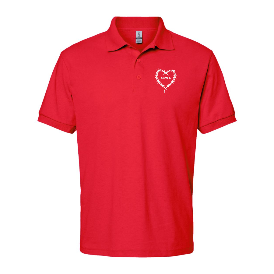 Men's KAROL G Logo Dry Blend Polo