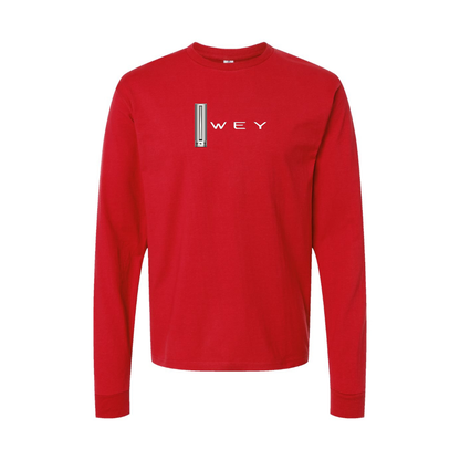Youth WEY Logo Cotton Long Sleeve T-Shirt