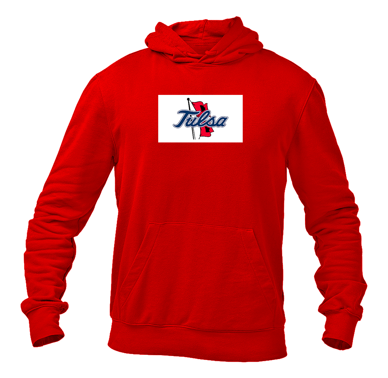 Men's Tulsa Golden Hurricane Logo  Pullover Hoodie