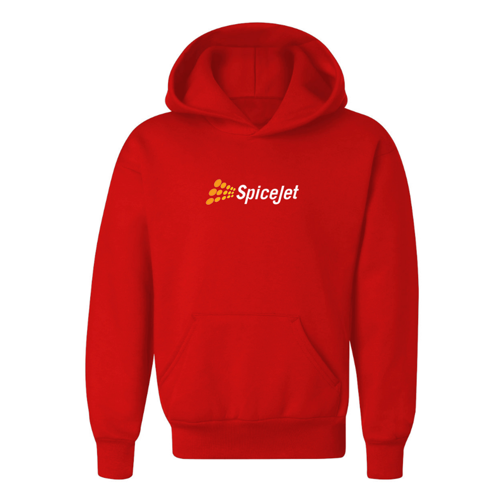 Youth SpiceJet Logo Pullover Hoodie