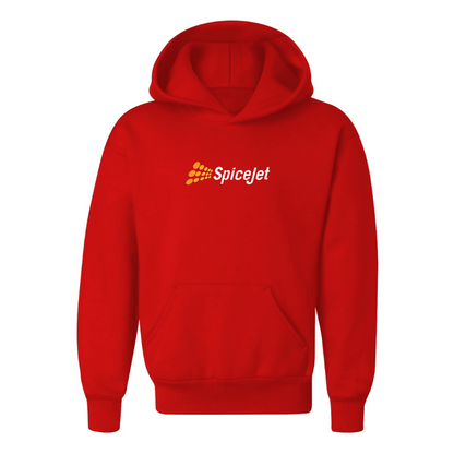Youth SpiceJet Logo Pullover Hoodie