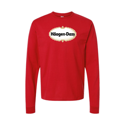 Men's Haagen Dazs Logo Long Sleeve T-Shirt