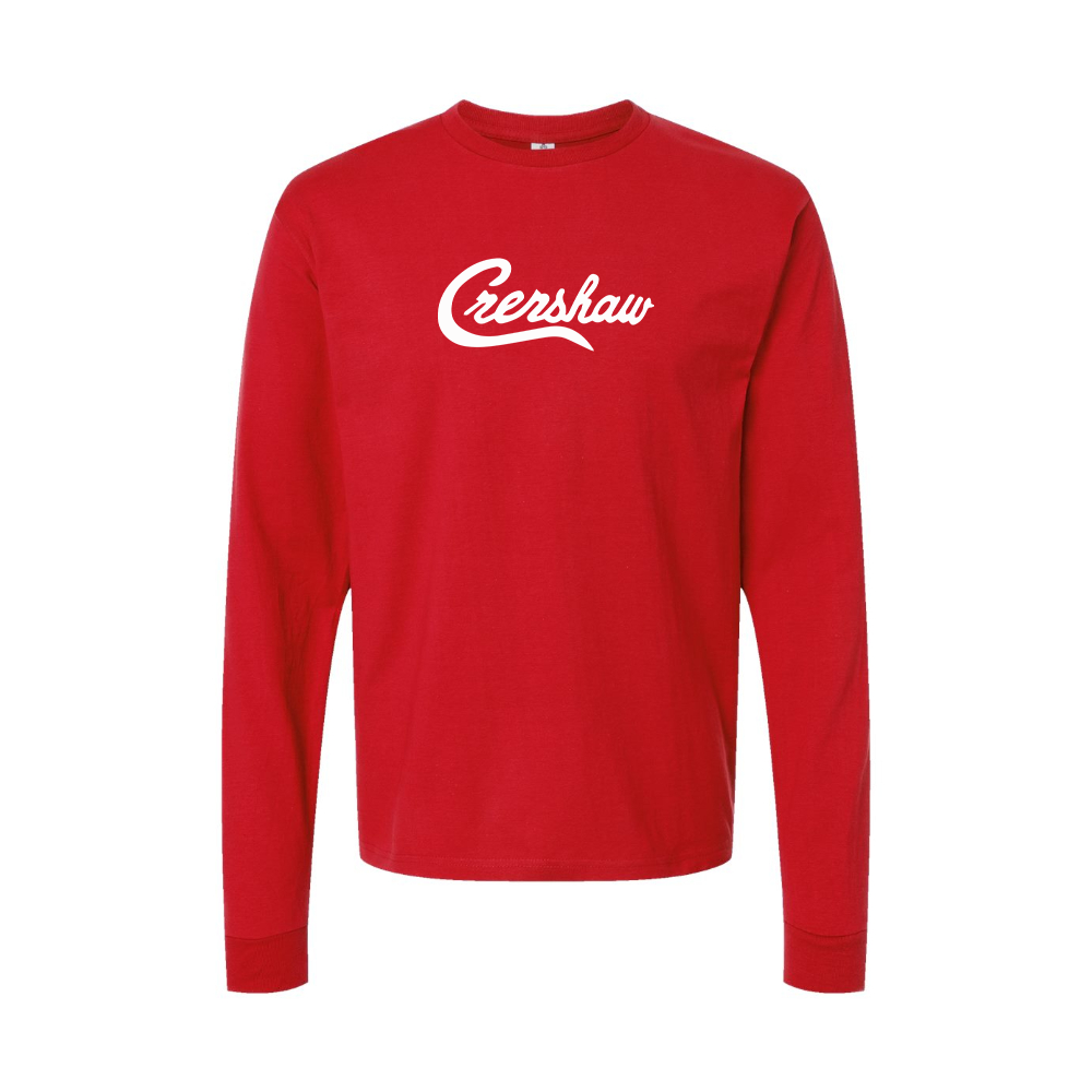 Youth Crenshaw Logo Cotton Long Sleeve T-Shirt