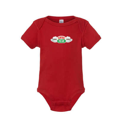 Central Perk Logo Baby Romper Onesie
