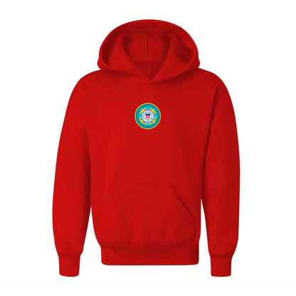 Youth Coast Guard Logo Pullover Hoodie