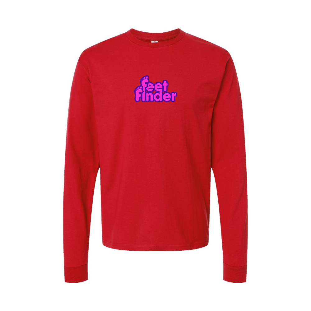 Men's FeetFinder Logo Long Sleeve T-Shirt
