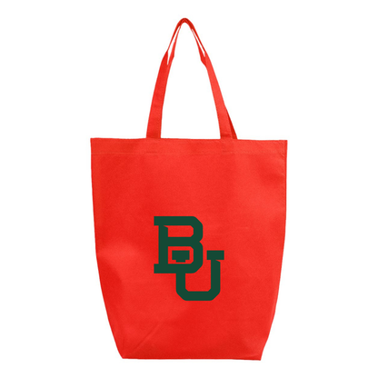 Baylor Bears Q-Tees Non-Woven Gusset Bottom Tote