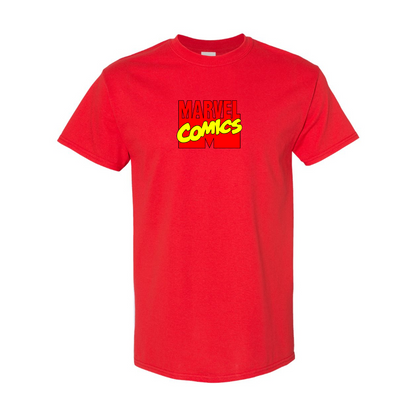 Men's Marvel Comics Logo Cotton T-Shirt