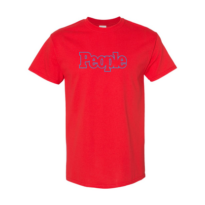 Men's People Magazine Logo Cotton T-Shirt