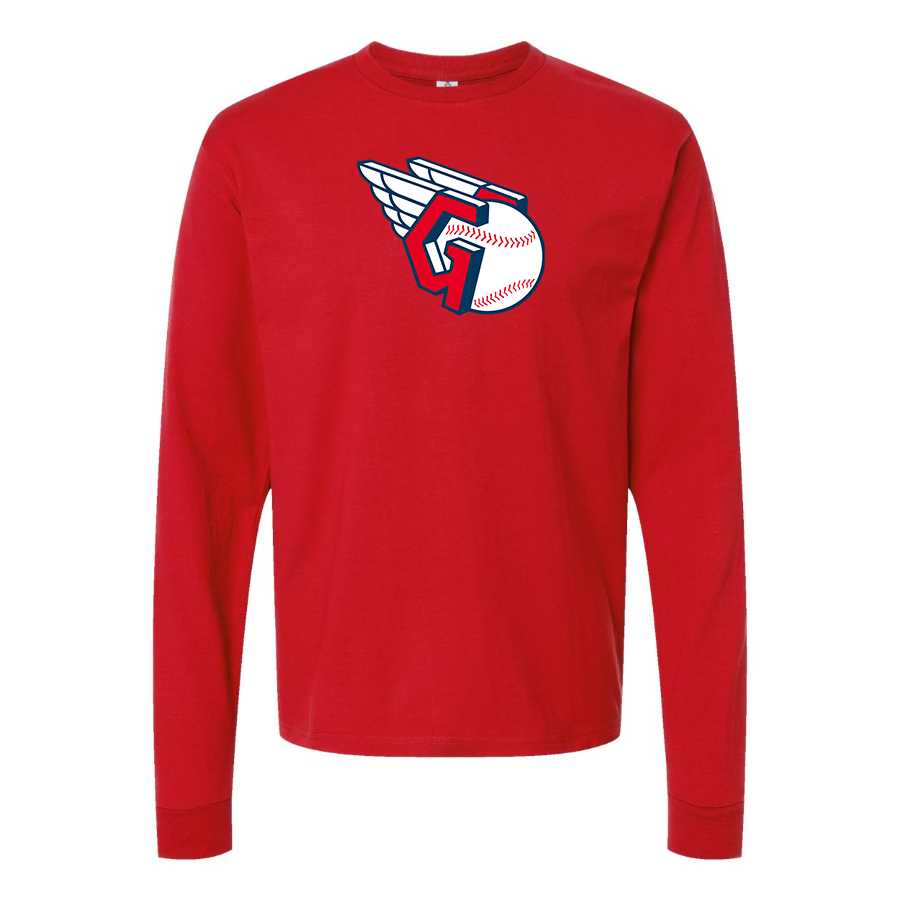 Youth Cleveland Guardians  Logo Long sleeves
