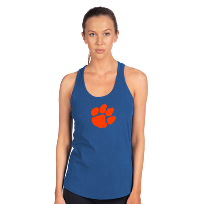 Women's  Clemson Tigers Next Level Ideal Racerback Tank