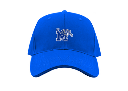 Memphis Tigers Logo Dad Baseball Cap Hat