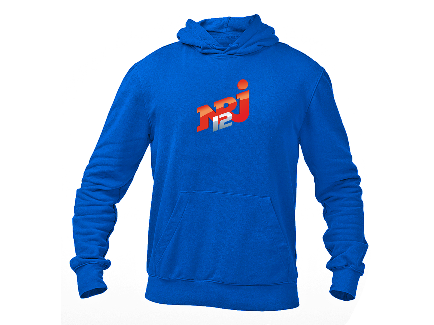 Men's NRJ 12 Logo Softstyle Midweight Hooded Sweatshirt