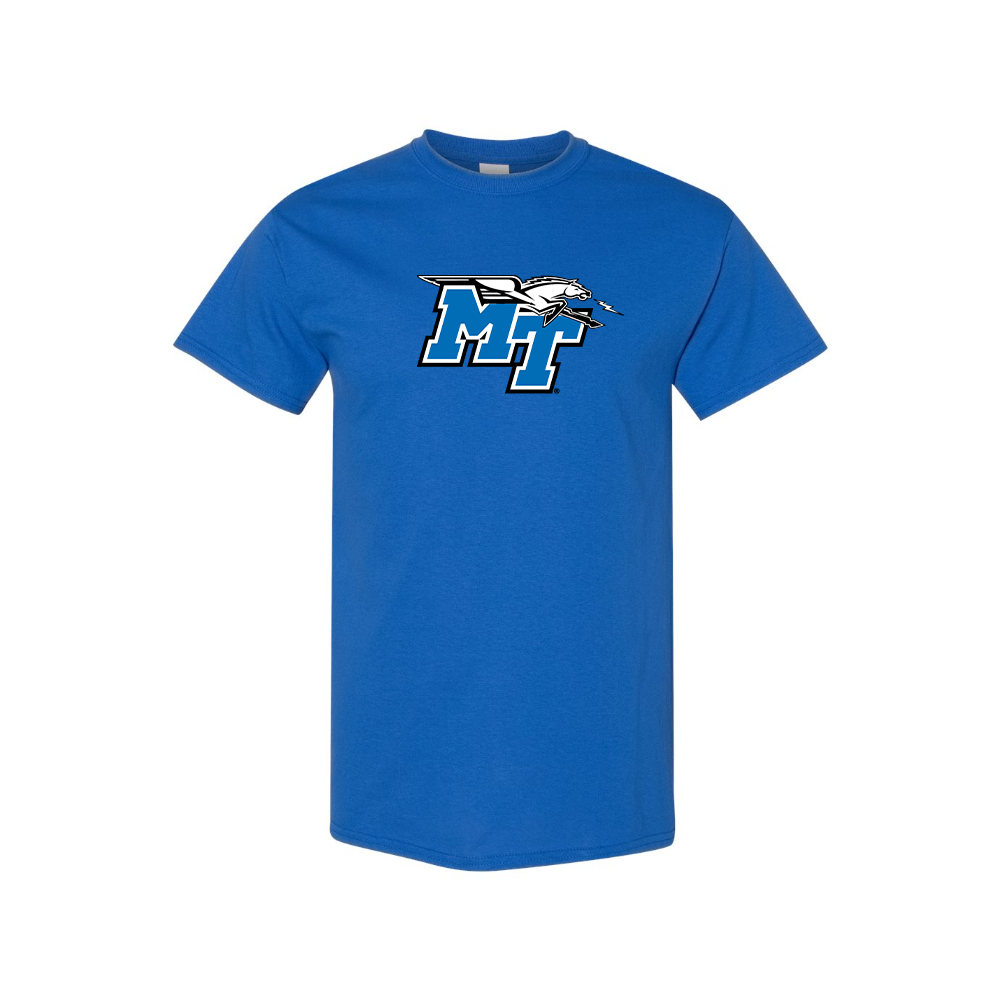 Men's Middle Tennessee Blue Raiders LogoCotton T-Shirt