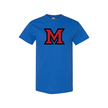Men's Miami Ohio RedHawks Logo Cotton T-Shirt