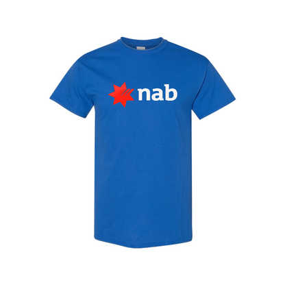 Men's NAB (National Australia Bank) Logo Cotton T-Shirt