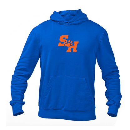 Men's Sam Houston State Bearkats Logo Gildan  Heavy Blend Hooded Sweatshirt