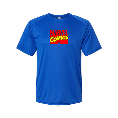 Men's Marvel Comics Logo Polyester T-Shirt