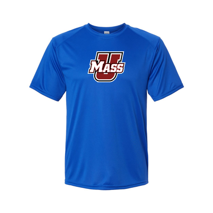 Men's Massachusetts Minutemen Logo Polyester T-Shirt