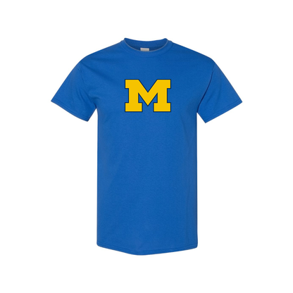 Men's Michigan Wolverines Logo Cotton T-Shirt