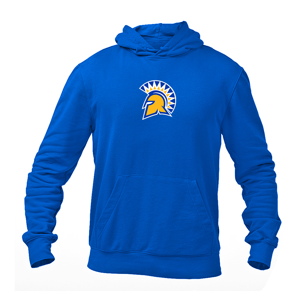 Men's San Jose State Spartans Logo Gildan  Heavy Blend Hooded Sweatshirt
