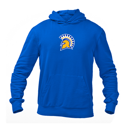 Men's San Jose State Spartans Logo Gildan  Heavy Blend Hooded Sweatshirt