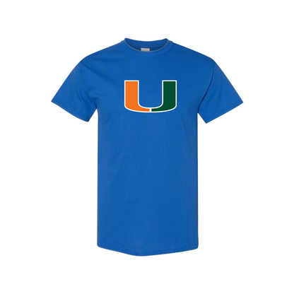 Men's Miami Hurricanes Logo Cotton T-Shirt