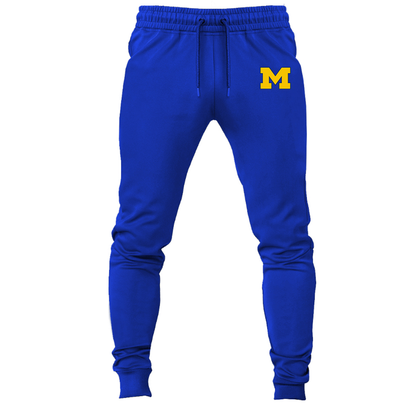 Men's Michigan Wolverines Logo Joggers Sweatpants