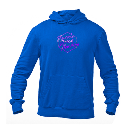 Men's Purple Disco Machine Pullover Hoodie